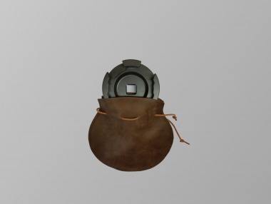 Leather sack for Standard / High-Quality knock off spinner and 8 point wheel tools 